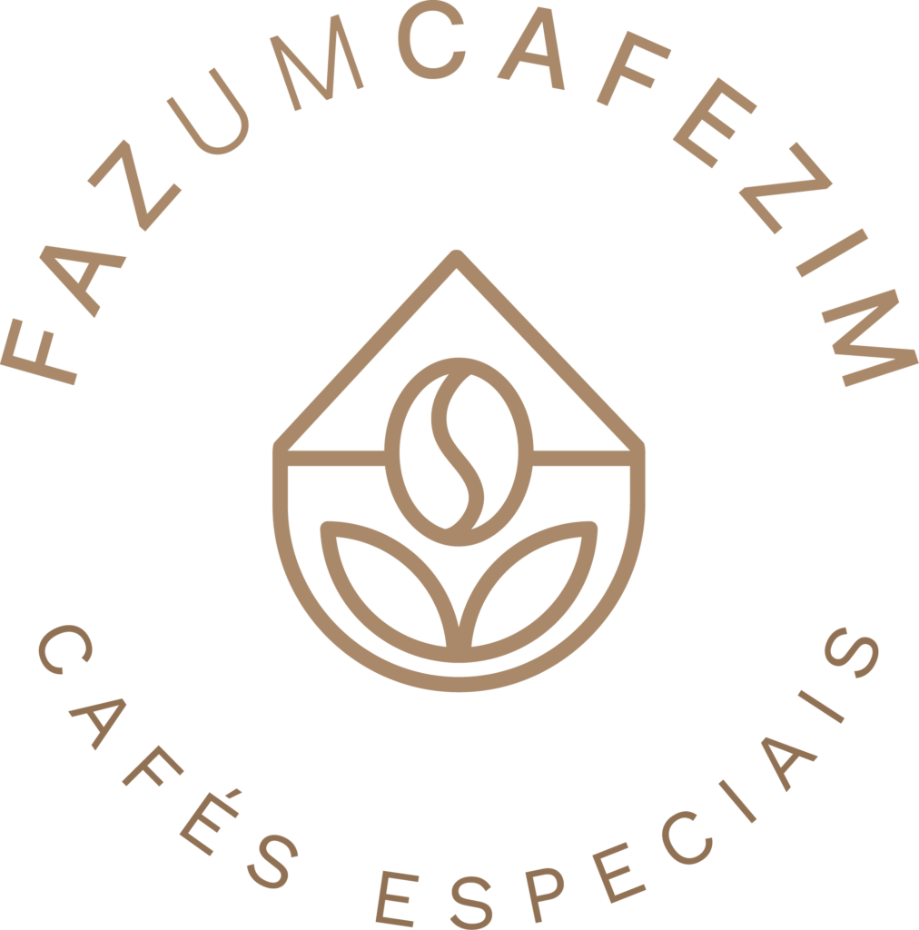 Logo circular do FazUmCafezim